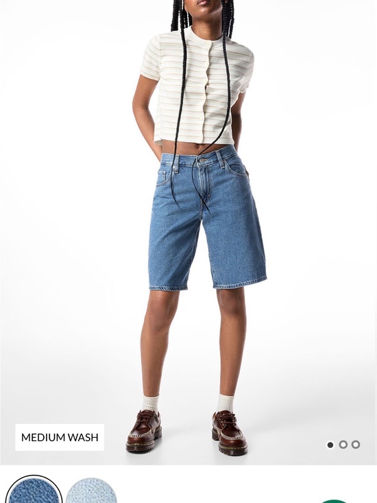 Levi's Pants - Levi's Baggy Dad Jorts (denim shorts, long)
